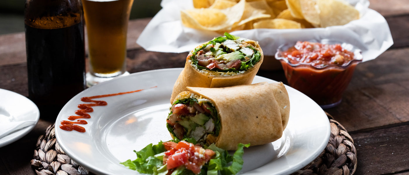 Chicken Wrap | Tower 7 Baja Mexican Grill